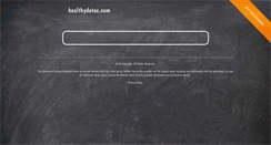 Desktop Screenshot of healthydetox.com